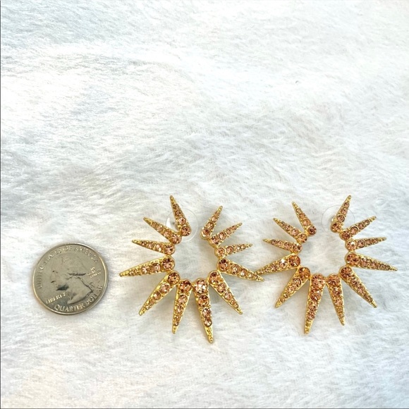 Oscar de la Renta Sea Urchin Earrings - Picture 6 of 6